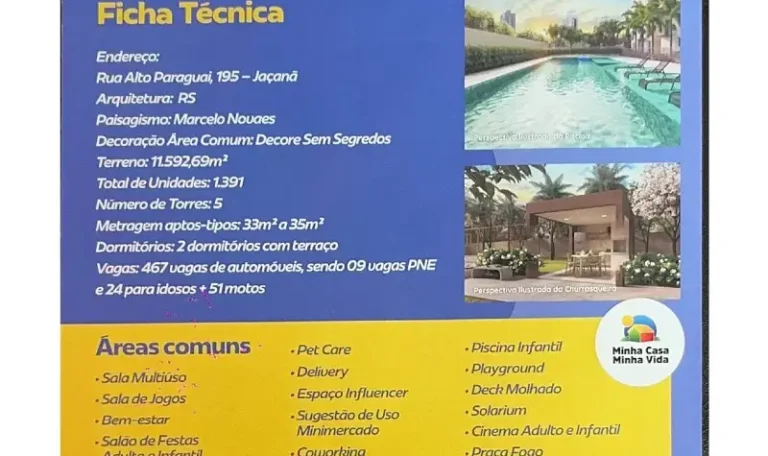 Plano e Jaçanã lançamento