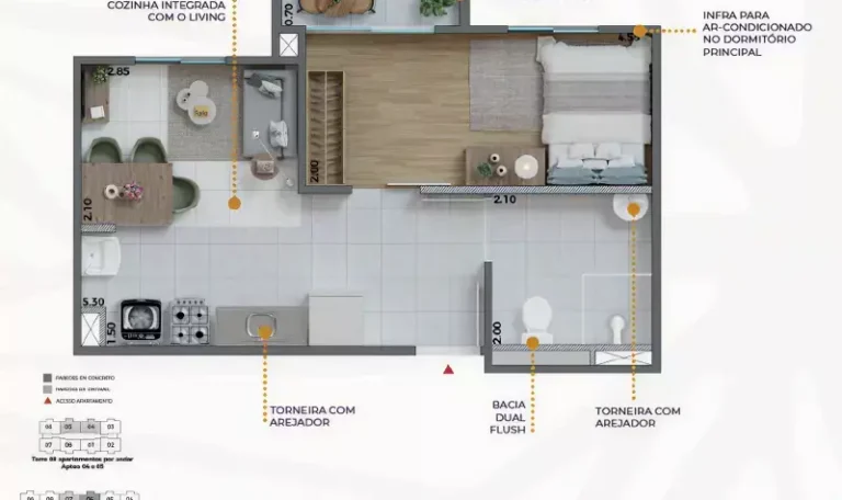 Apartamentos Raiz Limão - plantas, preço, endereço.